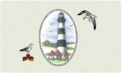 Broadie Island Lighthouse Mailbox