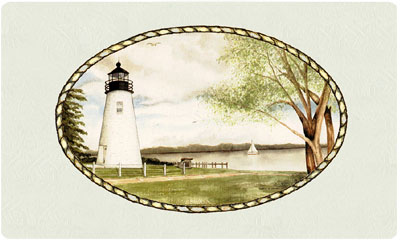 Bacova Concord Point Lighthouse Mailbox