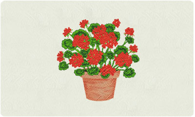 Bacova Geranium Pot Mailbox
