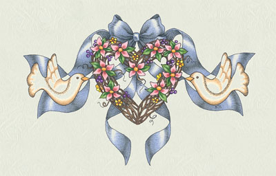 Bacova Sweetheart Wreath Mailbox