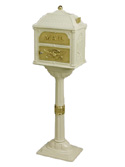 Almond Classic Mailbox