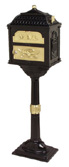 Black Classic Mailbox