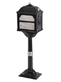 Black Classic Mailbox