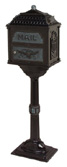 Black Classic Mailbox