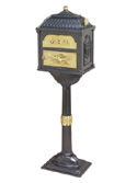 Charcoal Classic Mailbox