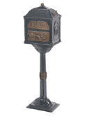 Charcoal Classic Mailbox