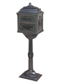 Charcoal Classic Mailbox