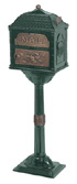 Green Classic Mailbox