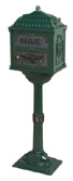 Green Classic Mailbox