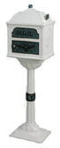 White Classic Mailbox