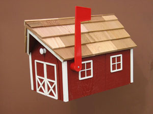 Amish Barn Mailbox