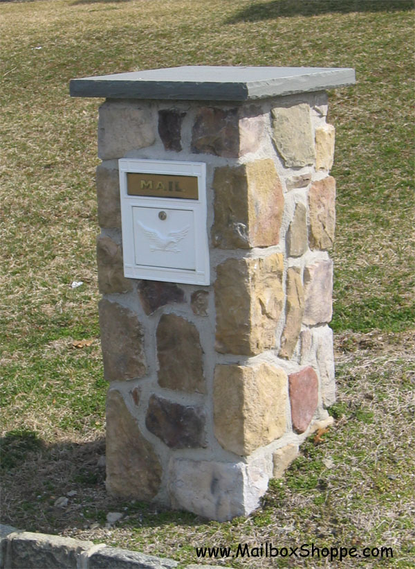 Eagle Column Insert Mailbox Pillar