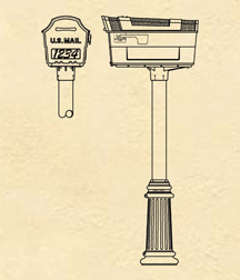 Cypress Point Mailbox M11