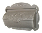 Frosted Umber Cast Hummingbird Mailbox