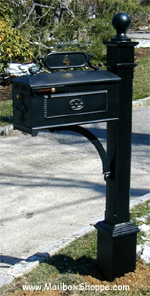 Black Imperial Mailbox 611