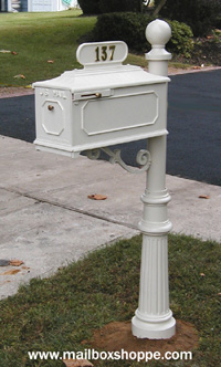 Imperial Mailbox # 888 Almond 