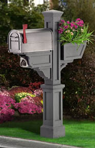 GraniteSignature Plus PVC Mailbox Post