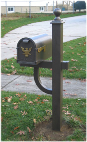 Hampton Mailbox Post