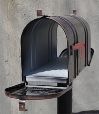2 Door Post Mailbox