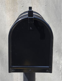 2 Door Mailbox Rear Door