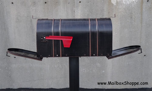 Two Door Mailbox with Rear Access
