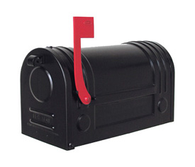 Black Ecco Postbox Mailbox 
