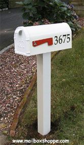Heavy Duty Metal Mailbox Post