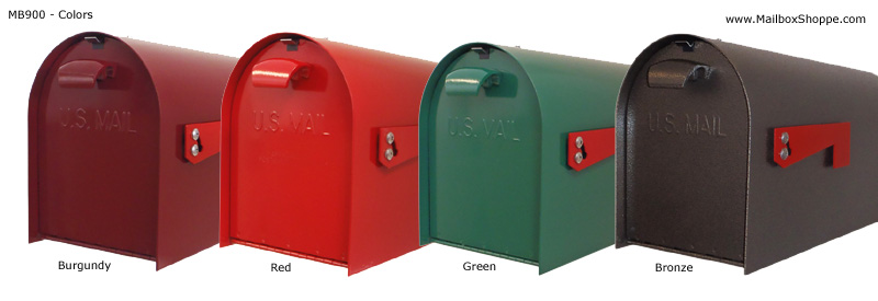 GDM heavy duty mailbox colors