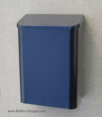 Plain Black Mailbox