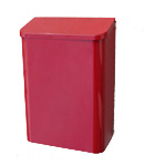 Plain Red Mailbox