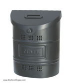 Large Black Ecco Mailbox