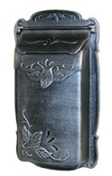 Cast Leaf Upright Mailbox