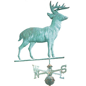 638 Standing Deer Weathervane