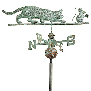 640 Cat & Mouse Weathervane