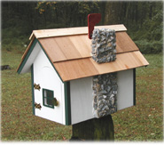 Wood Mailbox