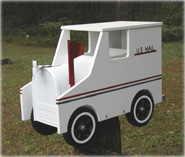 USPS Mail Truck Mailbox