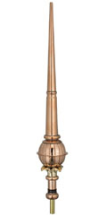 Single Ball Cupola Finial