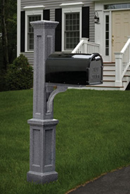 Newport PVC Mailbox Post