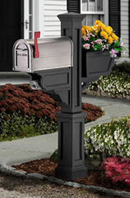 Signature Plus PVC Mailbox Post