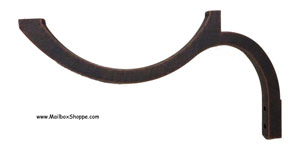 SPK 600 Ashland Mailbox Post support scroll