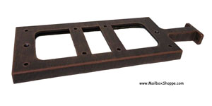 SPK 600 Ashland Mailbox Post top plate