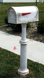 Special Lite Cast Leaf Mailbox