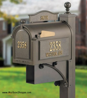 Whitehall Products Ultimate Mailbox and Post