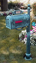 Special Lite Hummingbird post mailbox