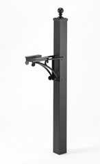 Whitehall Black Deluxe Post