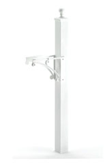 Whitehall White Deluxe Post