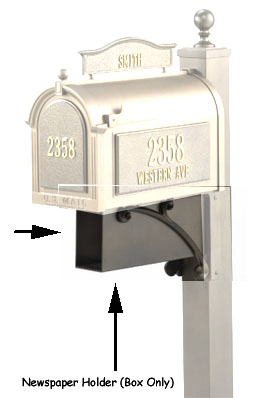 Whitehall newspaper holders