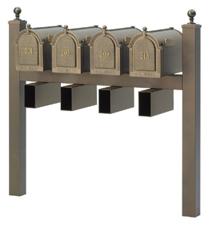 Whitehall Quad Mailbox