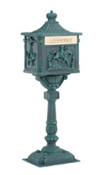 Victorian Pedestal Mailbox
