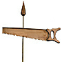 Saw Weathervane